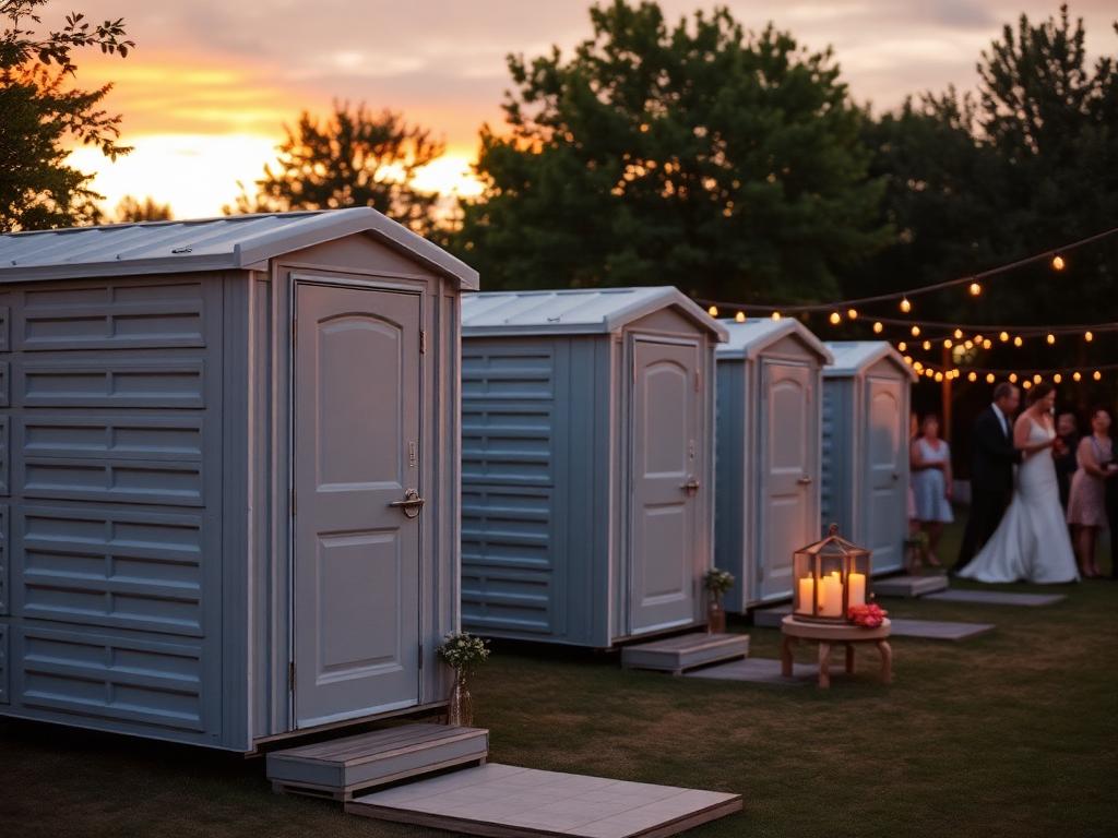 North Carolina Porta Potty partner crew delivering a portable restroom in Havelock, NC